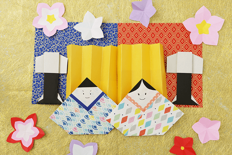 ひな祭りのかわいい折り紙クラフトの作り方 Craftie Style
