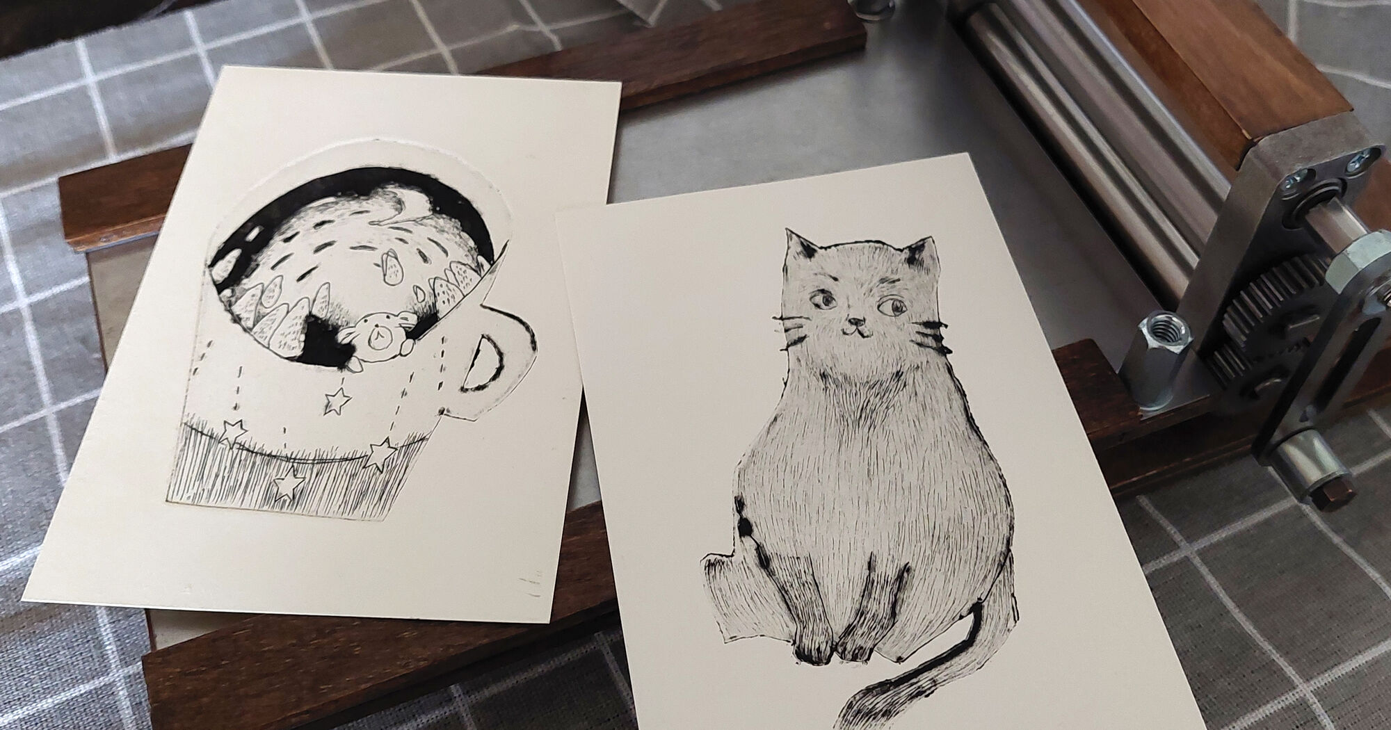 小さな版画の版画教室の写真1枚目