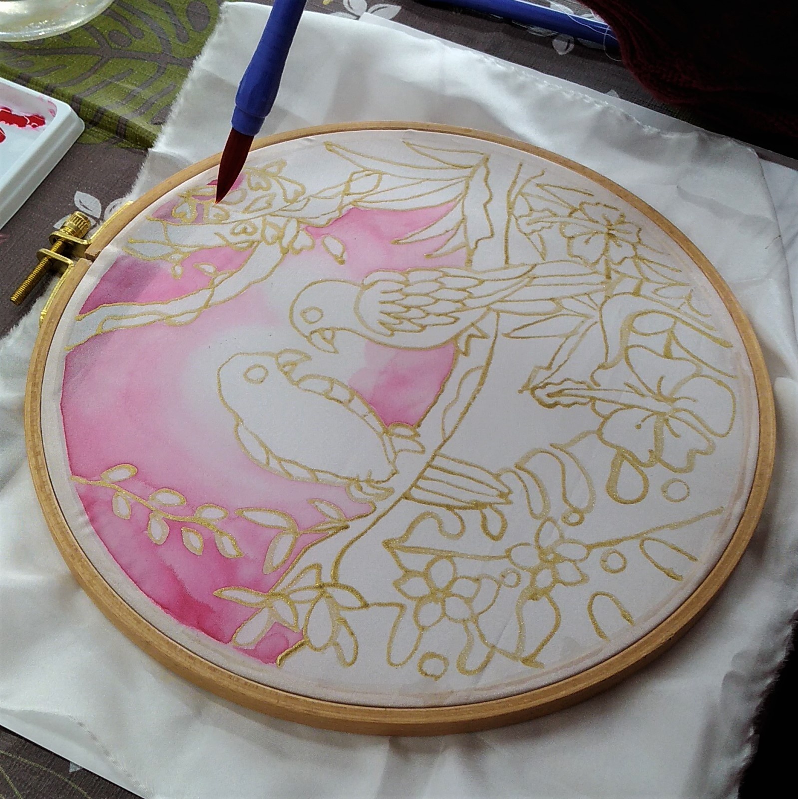 シルクアートワークショップの写真2枚目