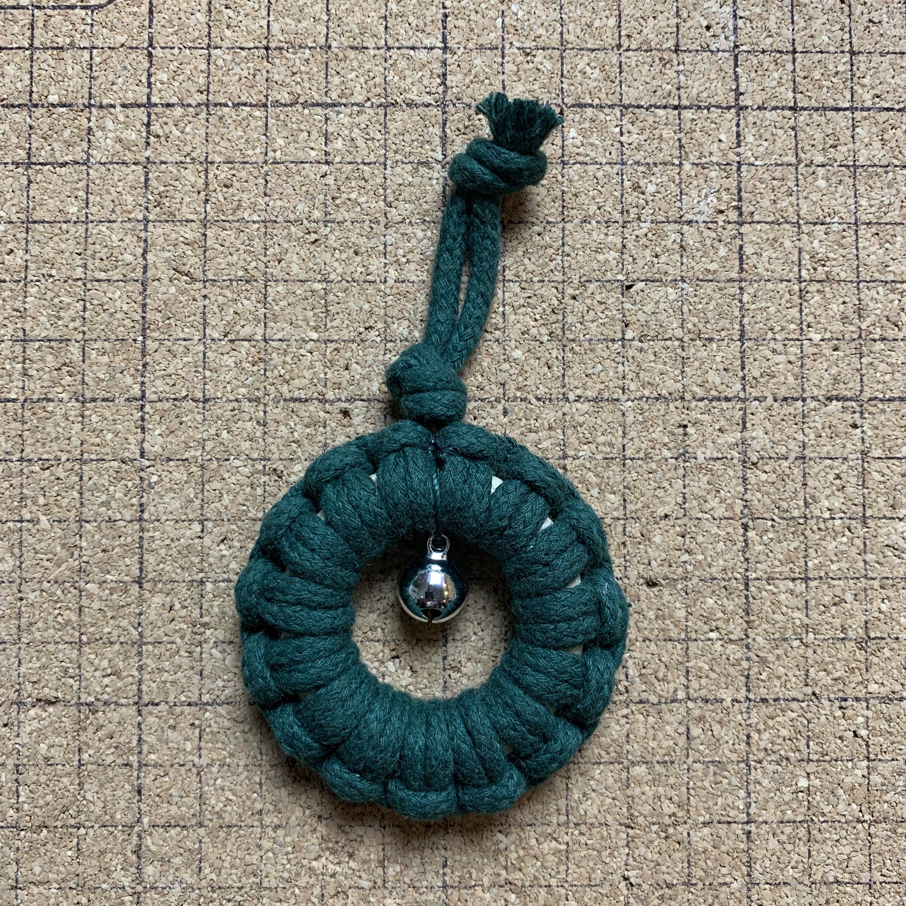 マクラメ編み　クリスマス　ガーランドの写真4枚目