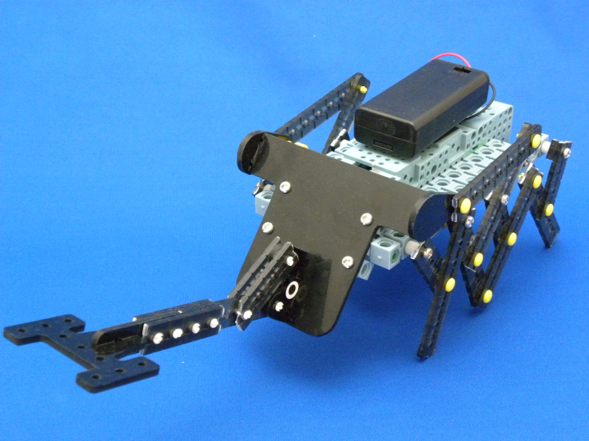 モーターと歯車で動く　カブトムシロボットを作ろう！の写真