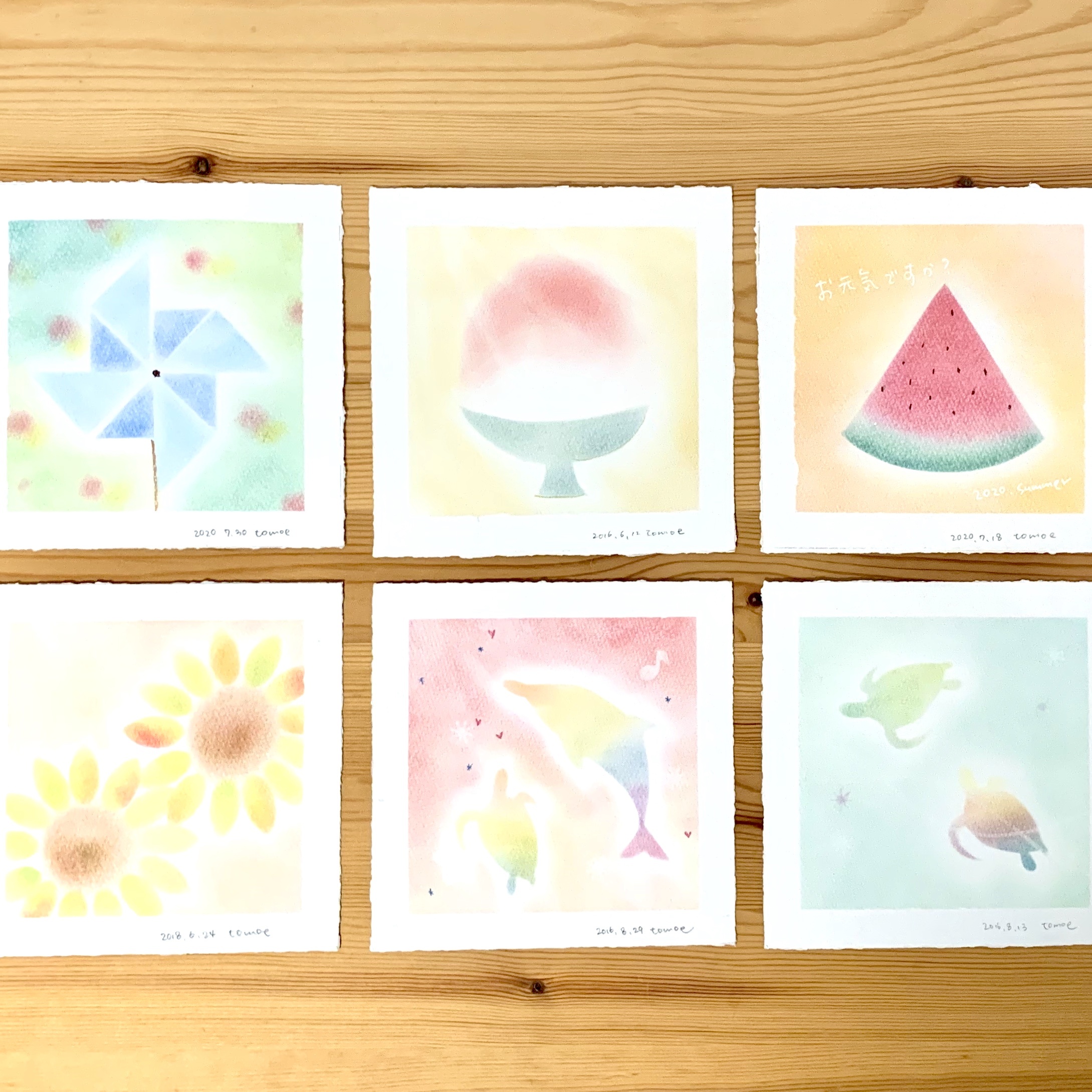 パステルシャインアートフリークラス「描きたいモチーフを自由に描く会」の写真3枚目