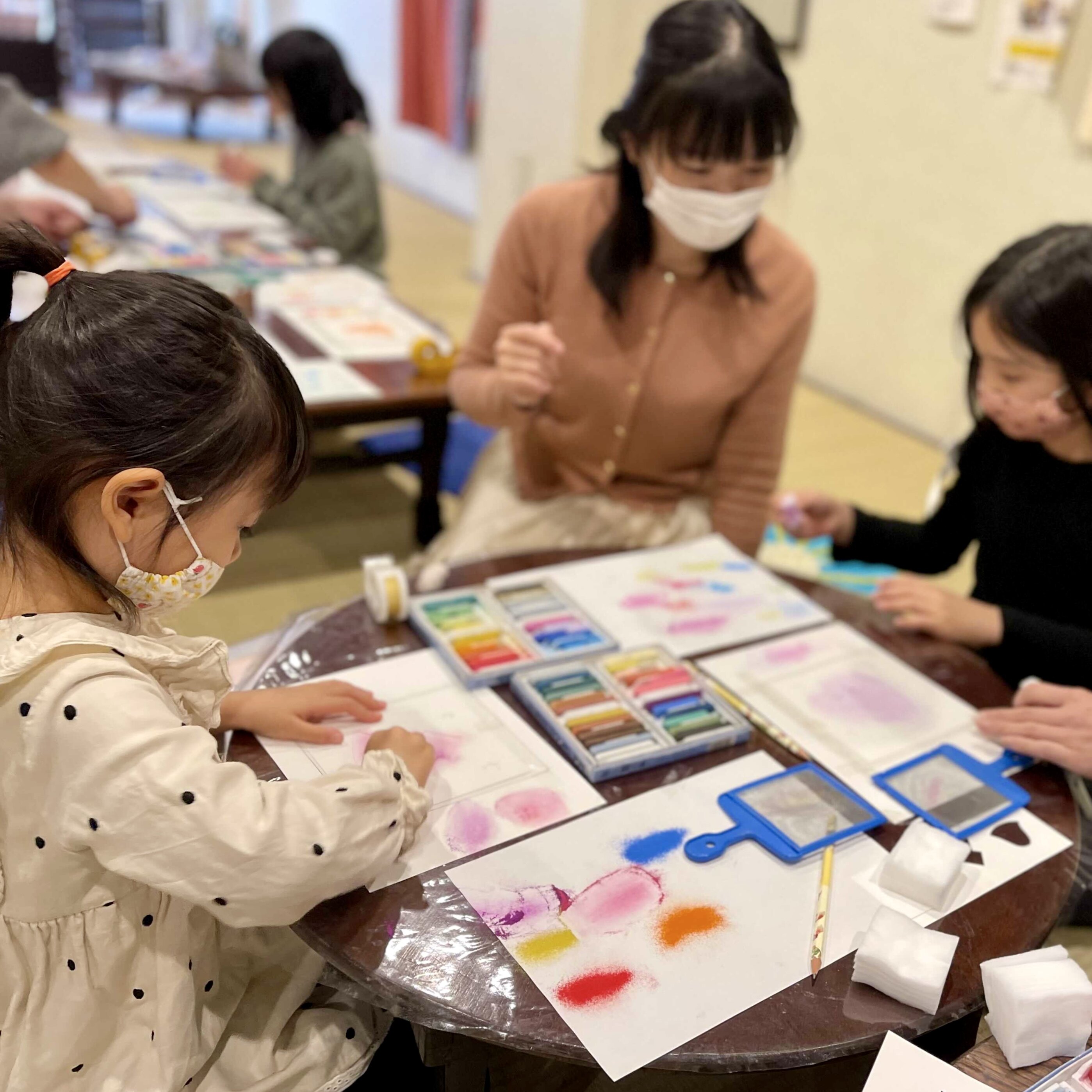 ハロウィン親子＆キッズパステル！の写真3枚目