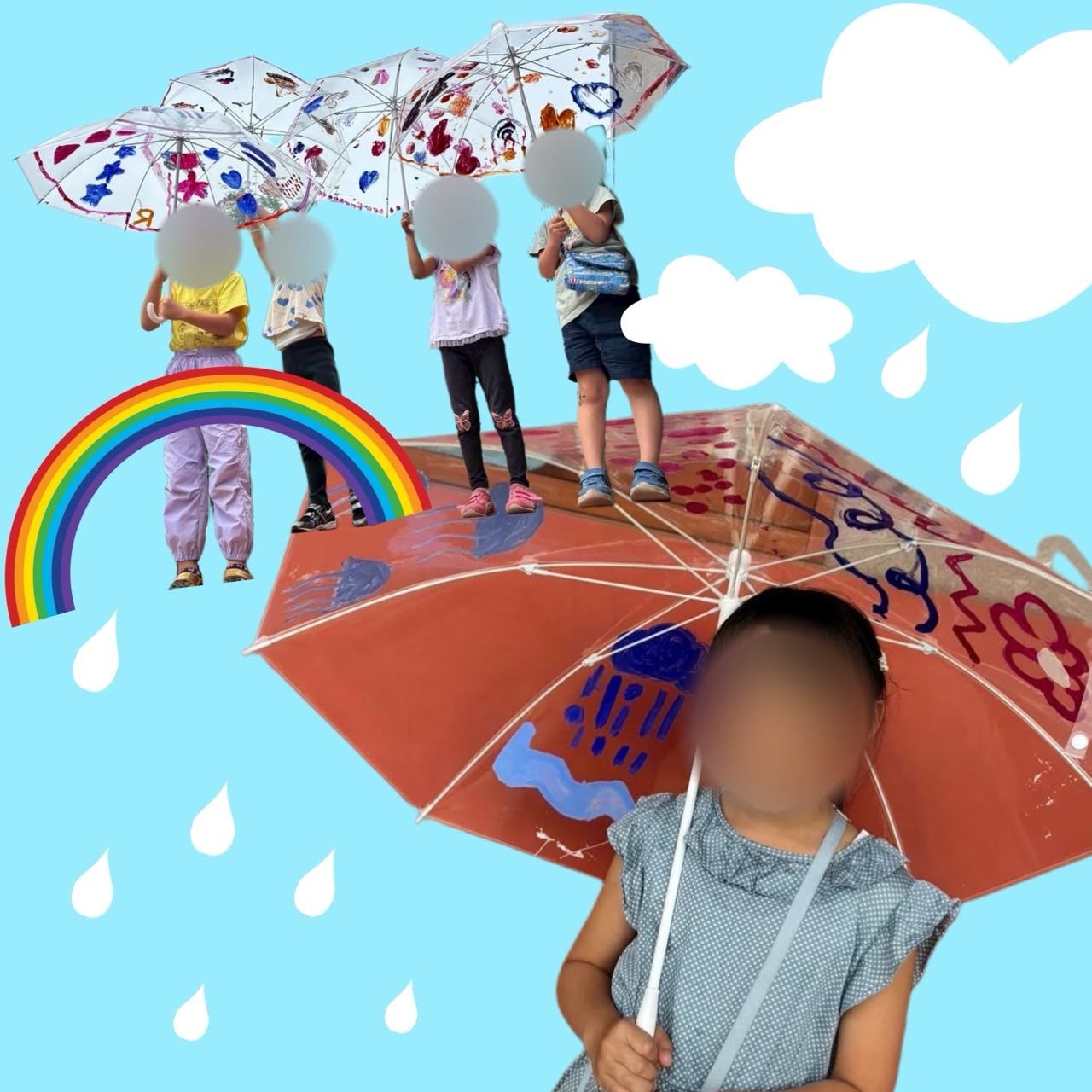 じぶんだけの傘をつくろう！の写真1枚目