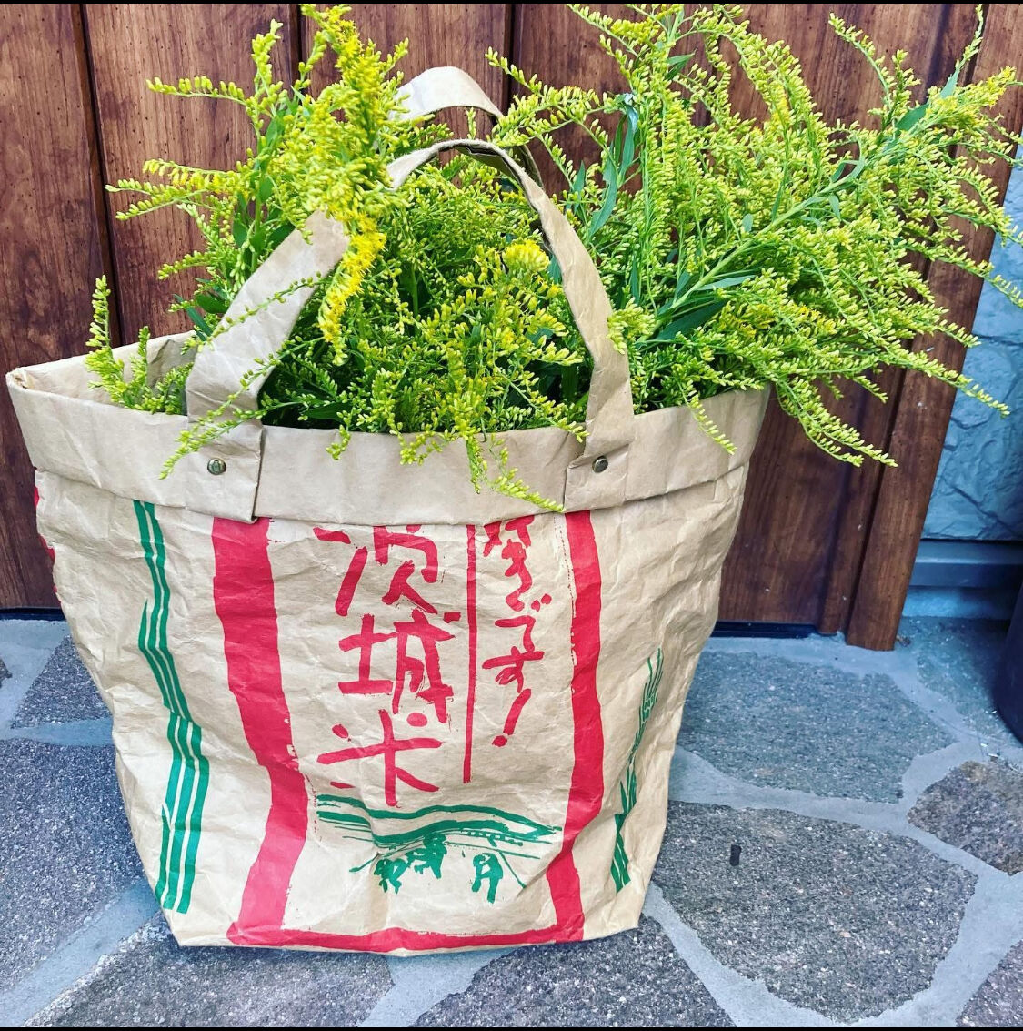 米粉トートバッグワークショップの写真