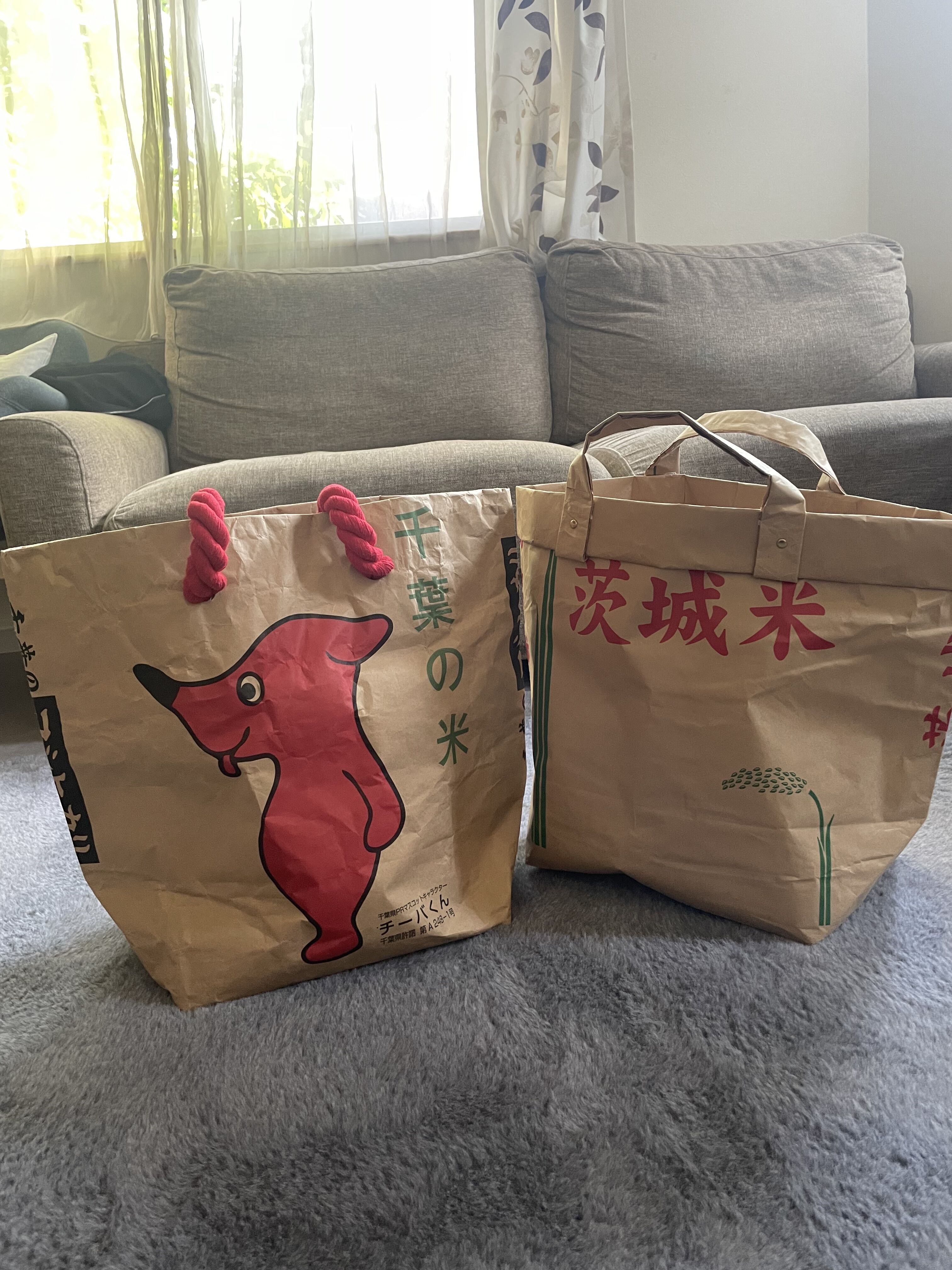 米粉トートバッグワークショップの写真