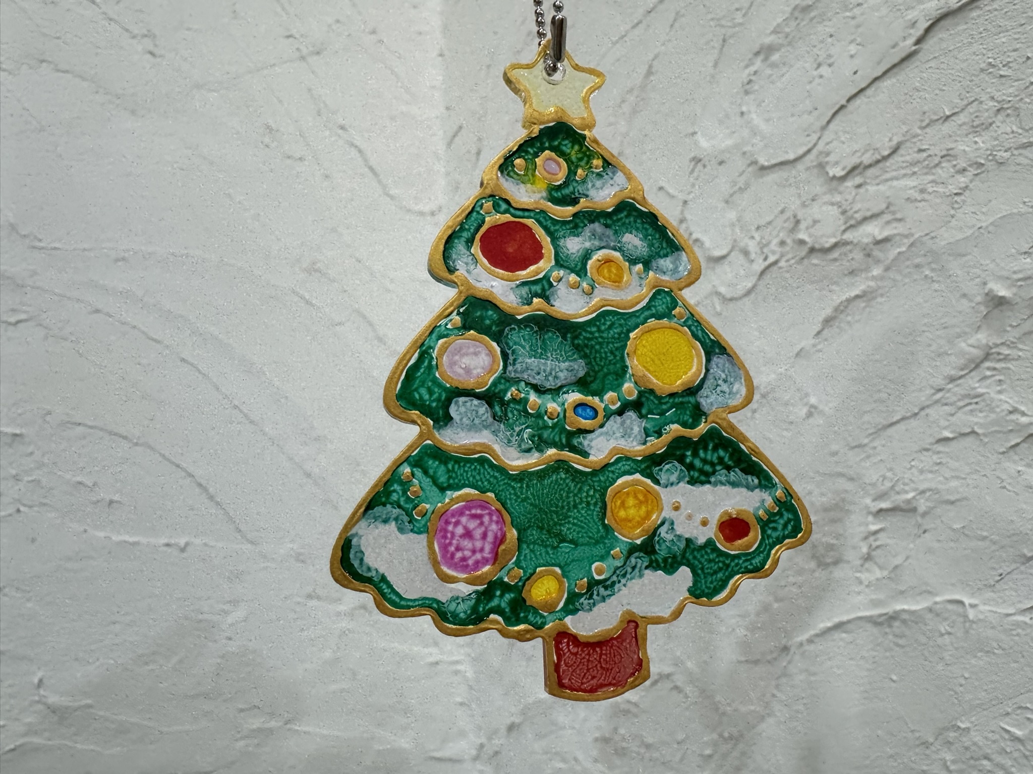 SDGsなディンプルアート体験！　クリスマスツリーをデコレート♪の写真2枚目