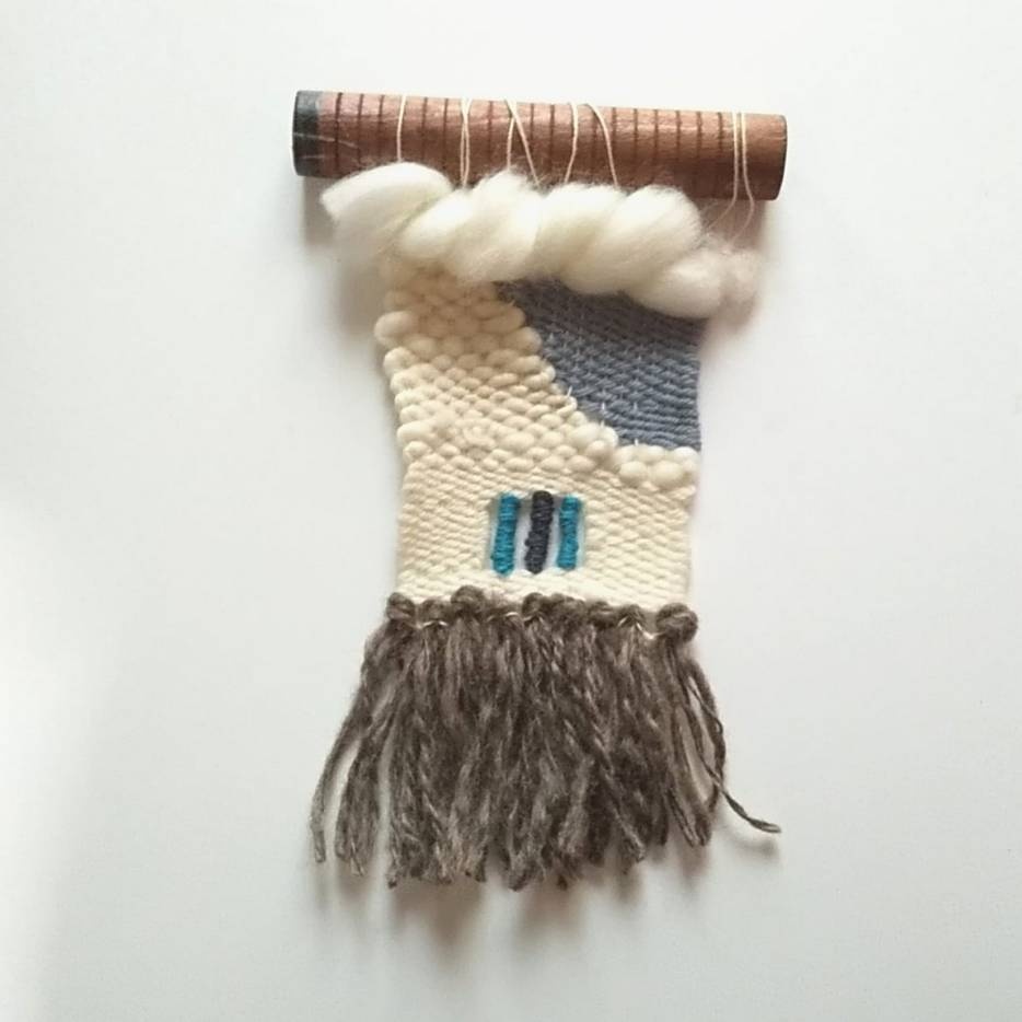 第二弾♪北欧好きさんのためのフワフワ糸で紡ぐタペストリー、織りませんか？の写真