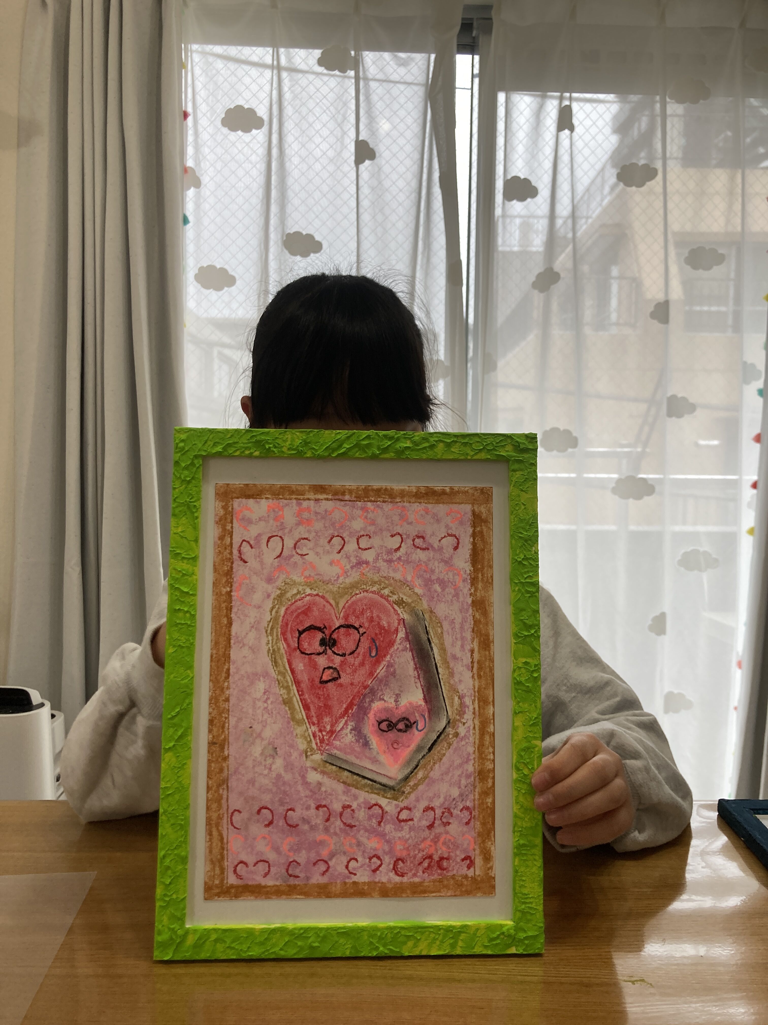 パステルでハートを描こう！の写真4枚目