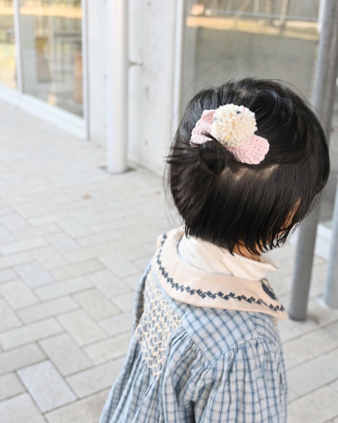 【編み物ワークショップ】misha&puffの毛糸で編むヘアアクセ[親子向け]の写真4枚目