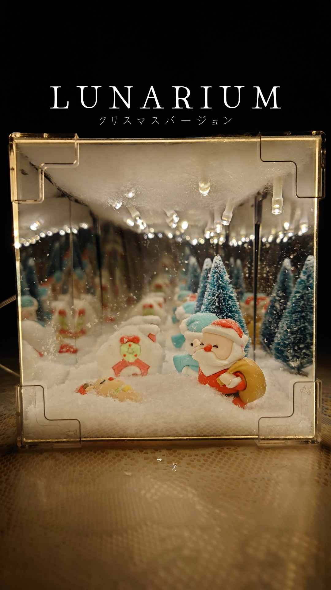 不思議なクリスマスボックス（ルナリウム）作成ワークショップの写真1枚目