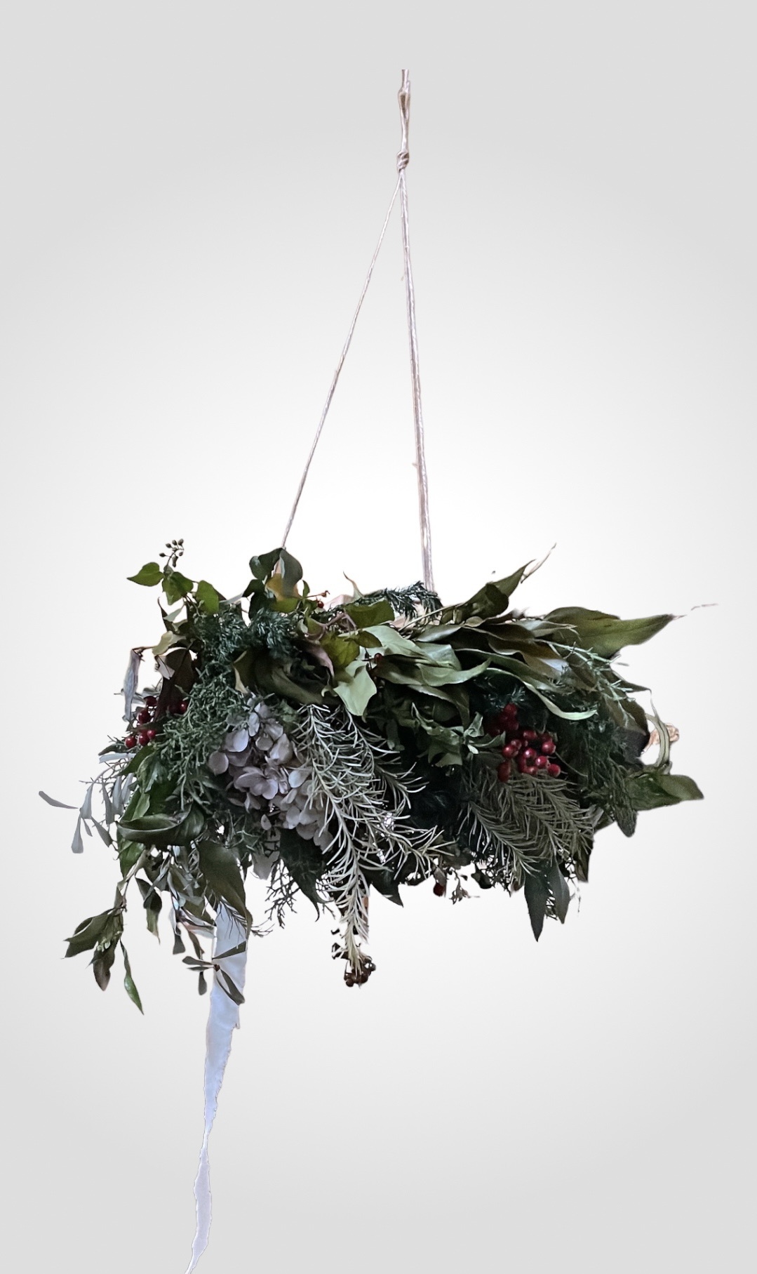 Christmas フライング wreatheの写真