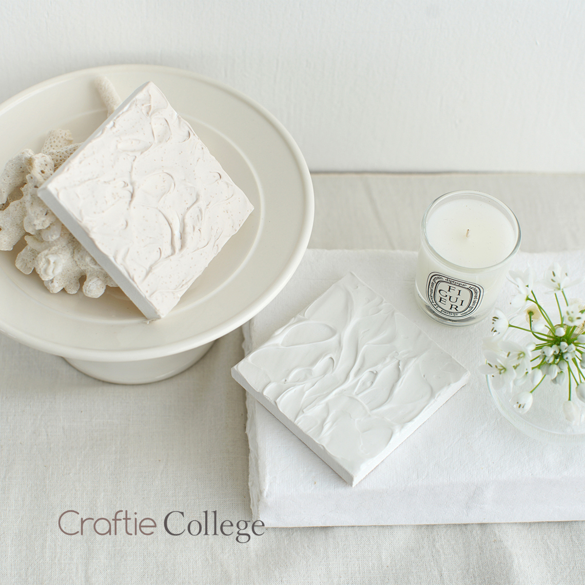 “Craftie Home Boxではじめる” テクスチャーアート最初の一歩の写真5枚目