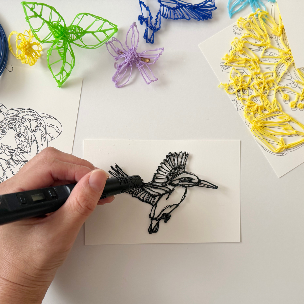 【夏休み限定・京都】親子で作る3Dペン立体アート(6歳〜）の写真3枚目