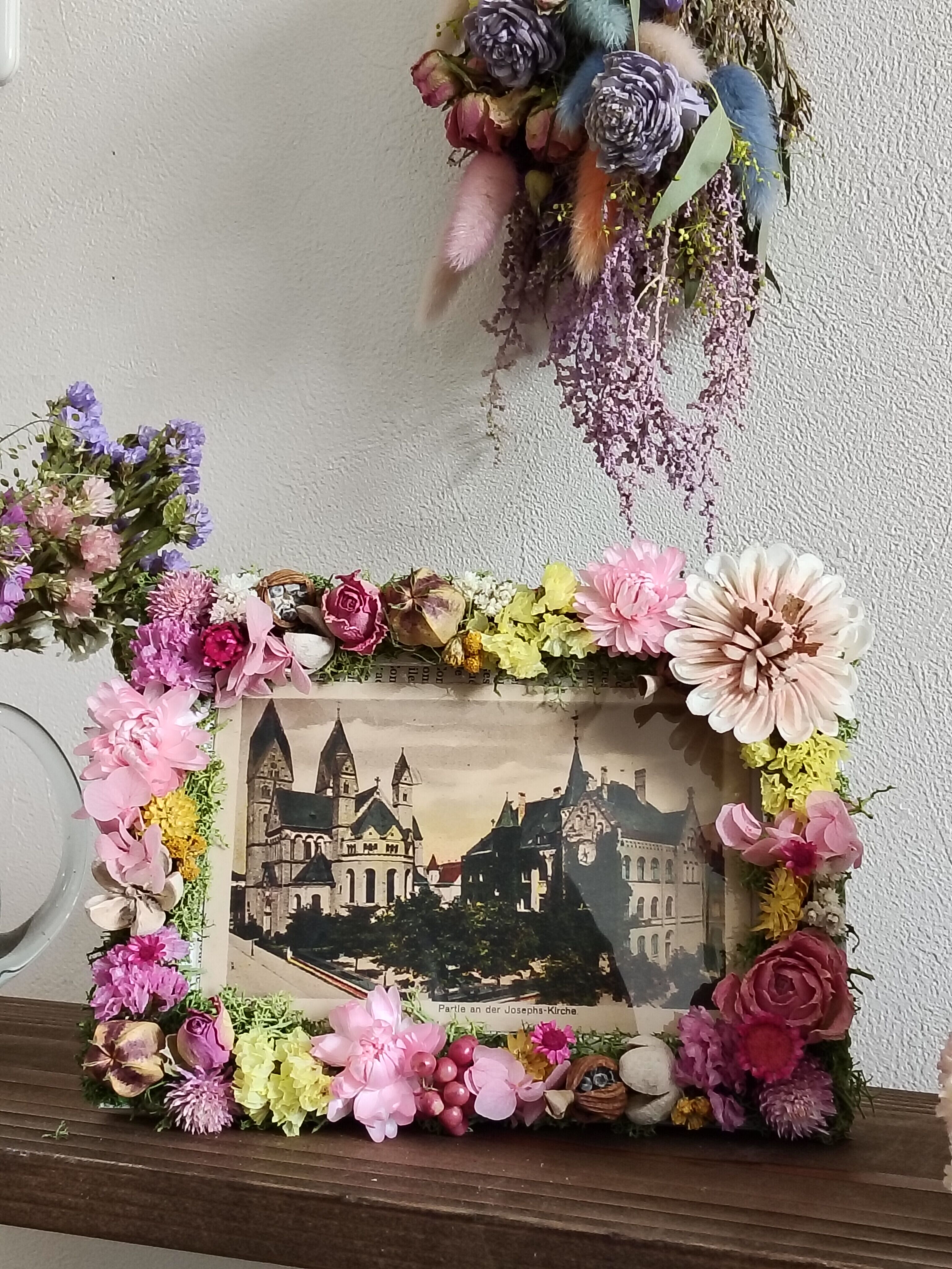 母の日　フラワーガーデンフレームを作ろう（花リセット教室）の写真2枚目