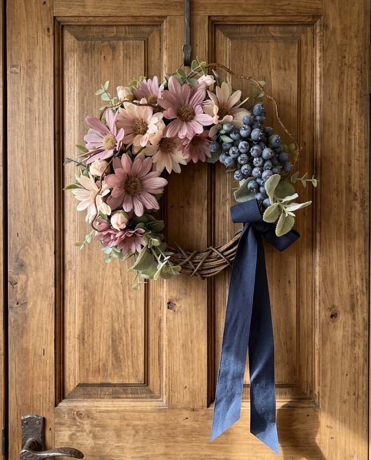 Autumn wreath ワークショップの写真2枚目