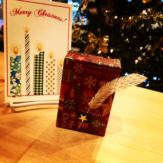 今年のクリスマスプレゼントは愛を込めてラッピング　〜基本の合わせ包みとリボン〜の写真3枚目