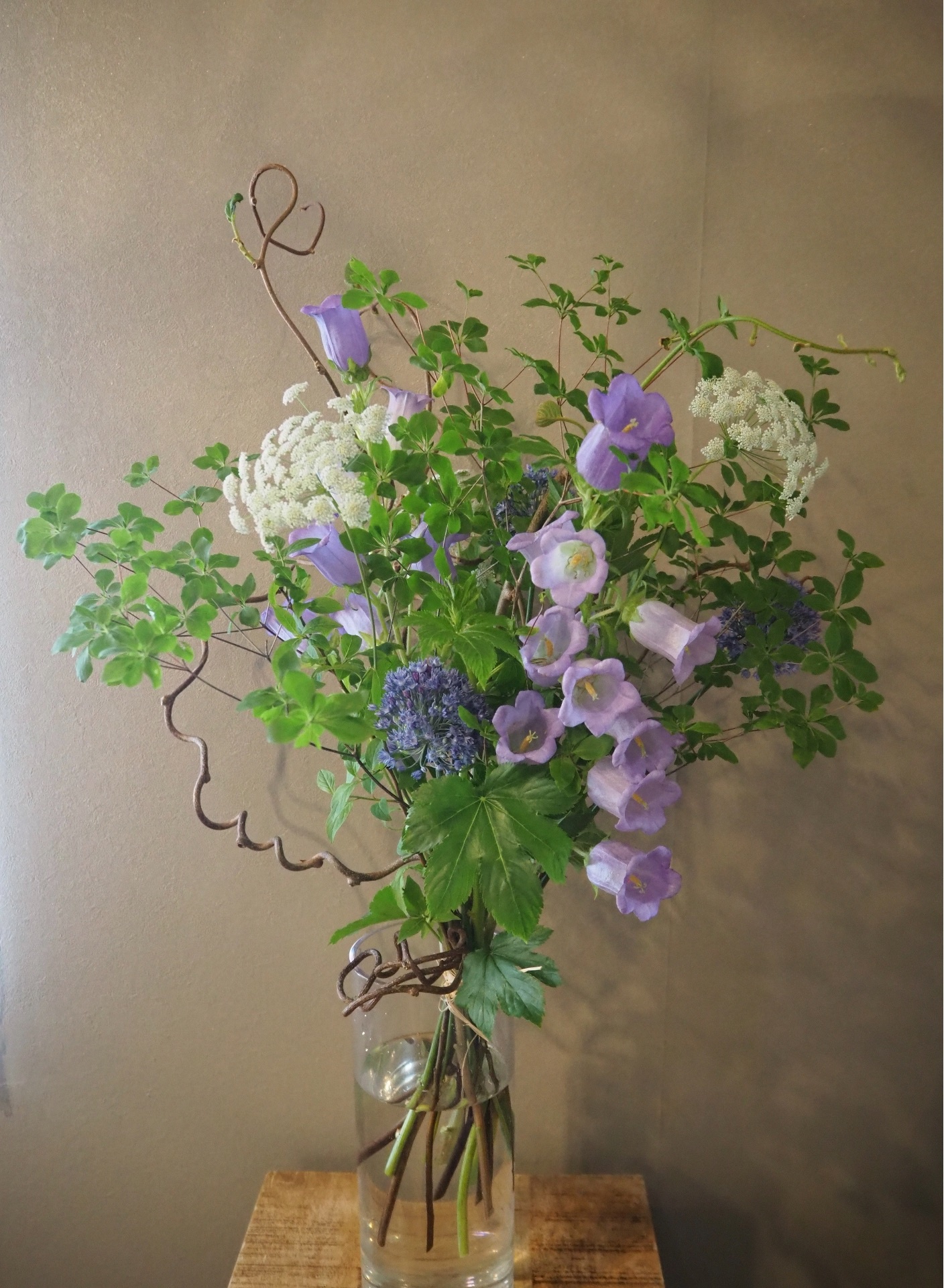 新緑の花束の写真