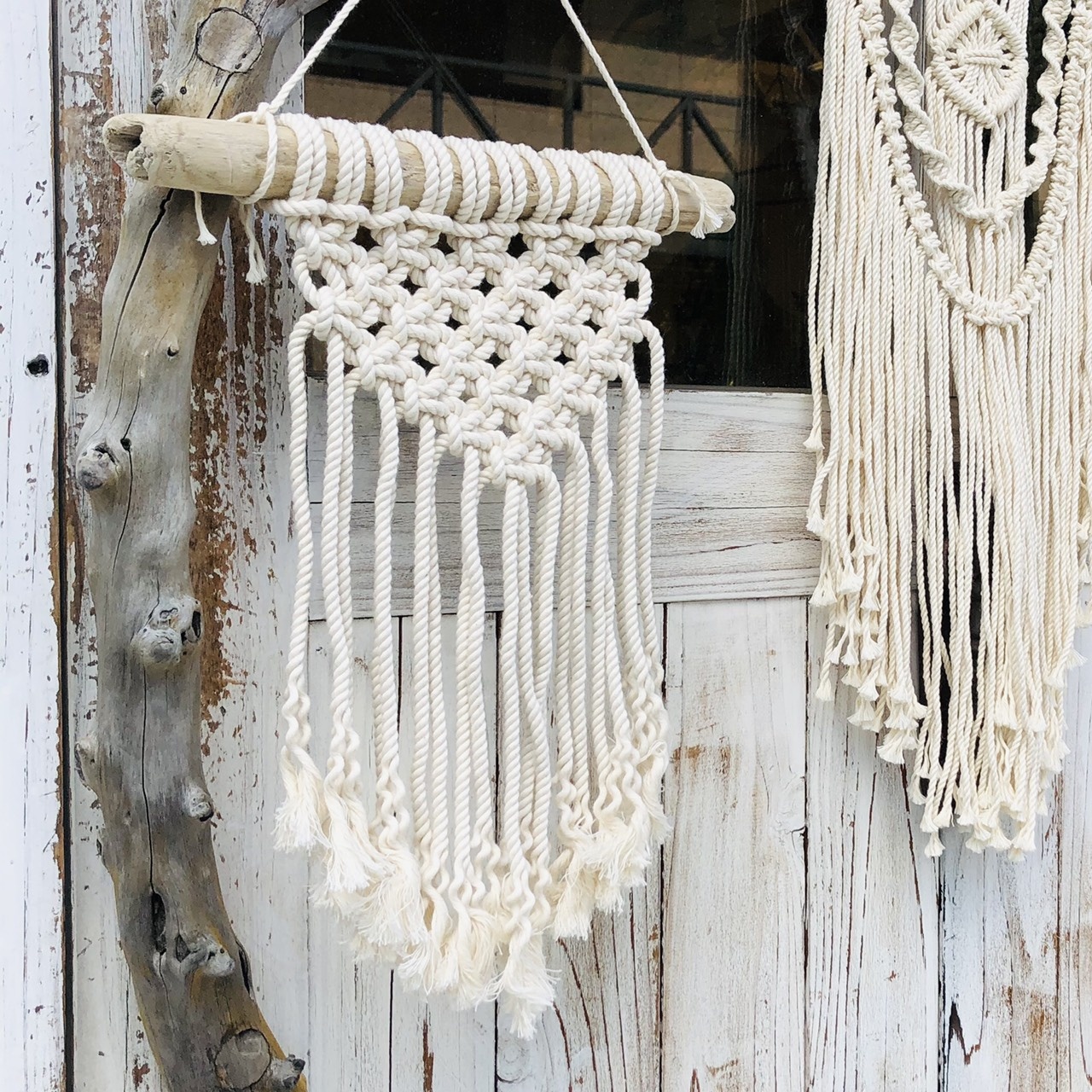 東京の編み物のワークショップ：マクラメ流木タペストリー | Craftie(クラフティ)