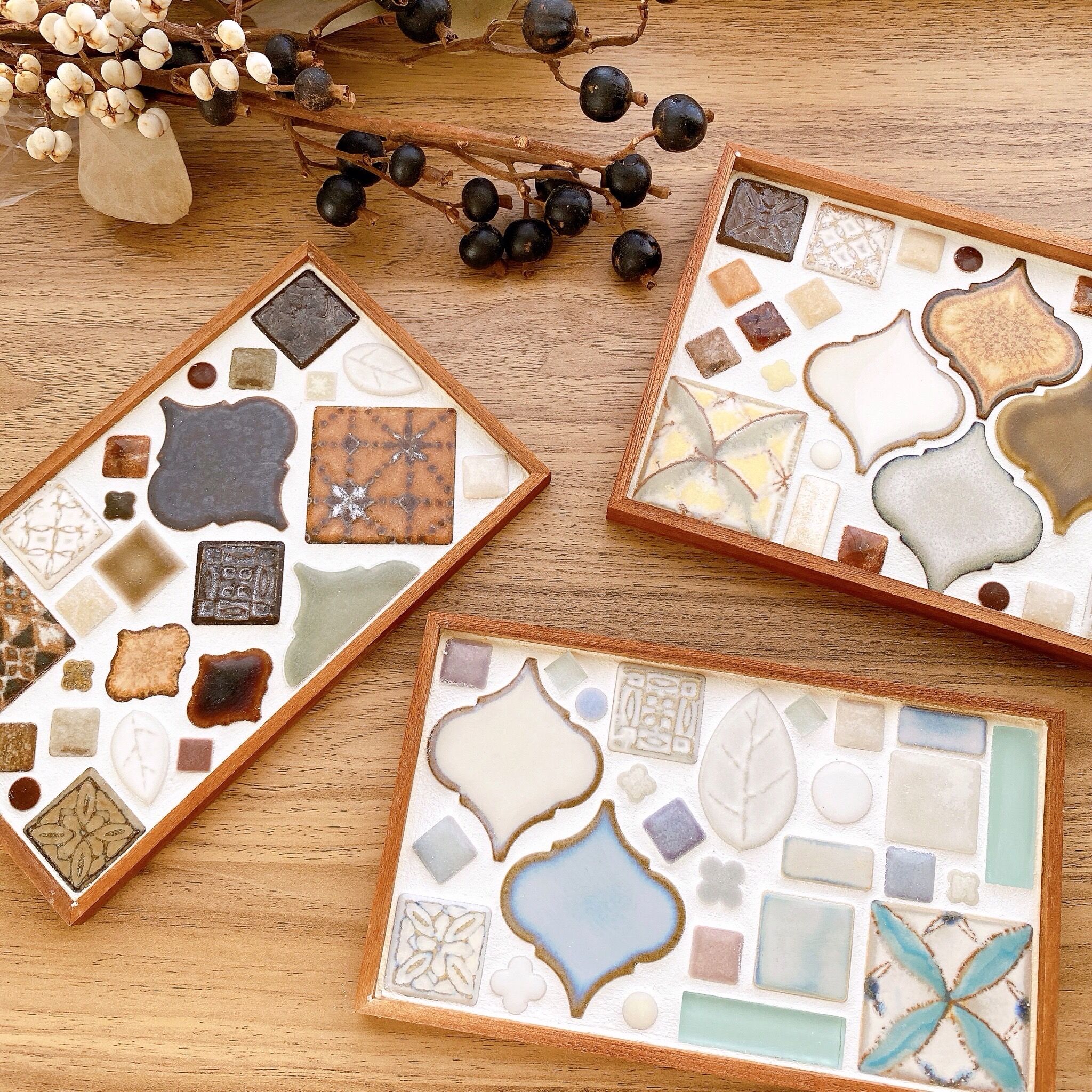 タイルクラフトワークショップのWS写真1枚目