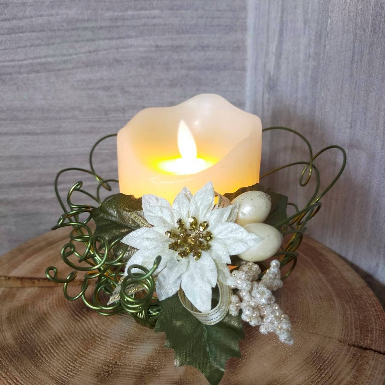 ワイヤークラフト キャンドルフレームの写真3枚目