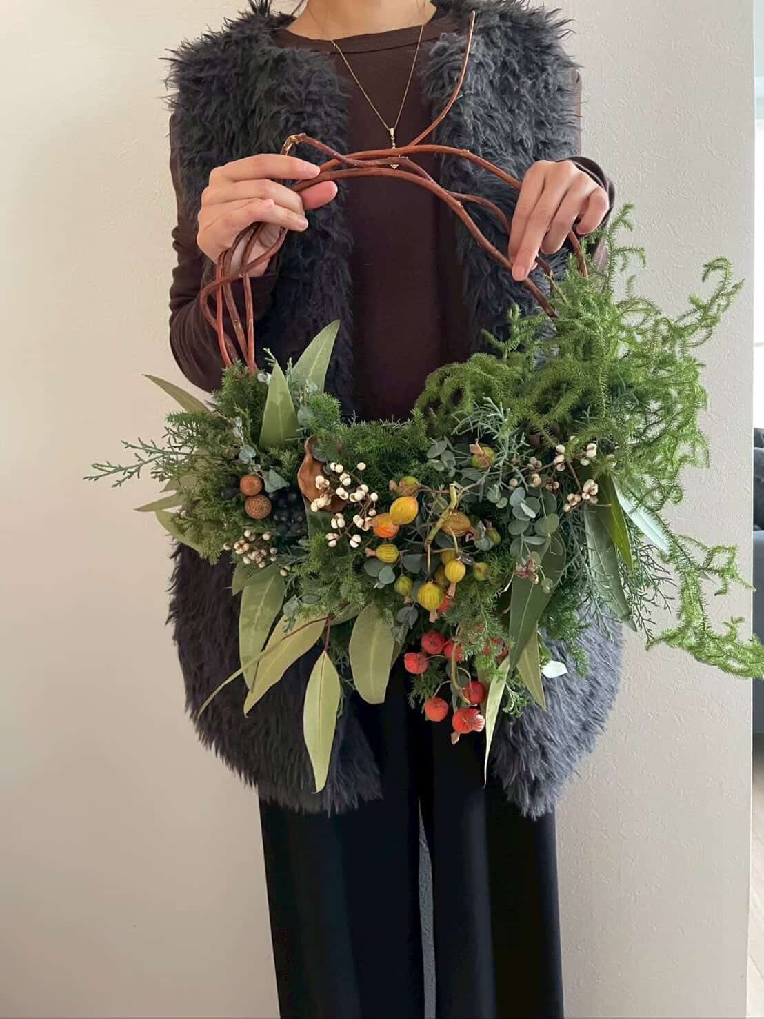 クリスマスアレンジメントの写真2枚目