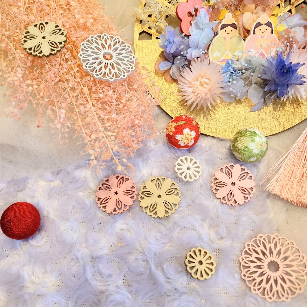 ひなまつり フラワーアレンジメントの写真3枚目