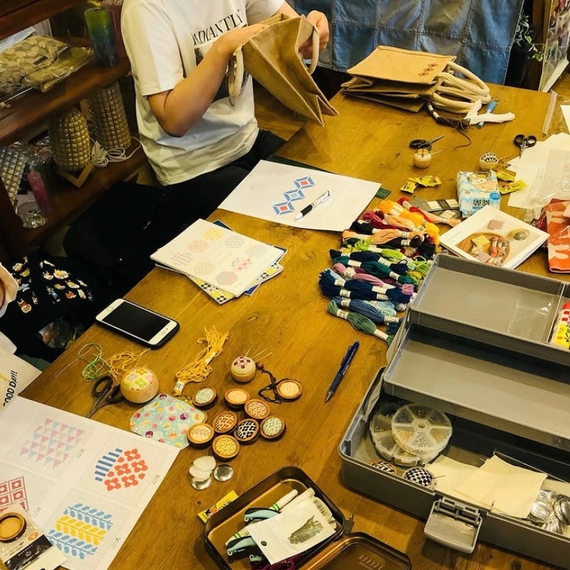 oriiroのこぎん刺しワークショップのお知らせの写真3枚目