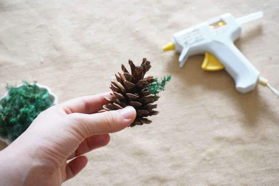 東京の木工 Diy インテリアのワークショップ 季節限定 松ぼっくりで作るクリスマスツリー Craftie クラフティ