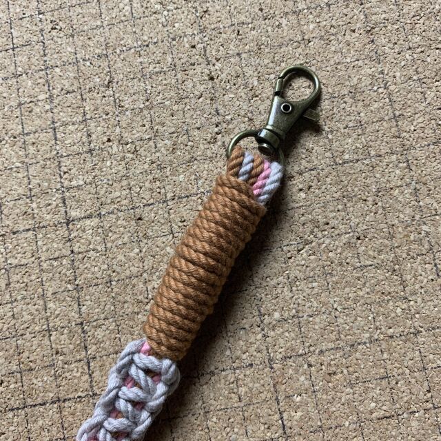 マクラメ編み　フラワー　ハンドストラップの当日の流れ・雰囲気の写真7枚目