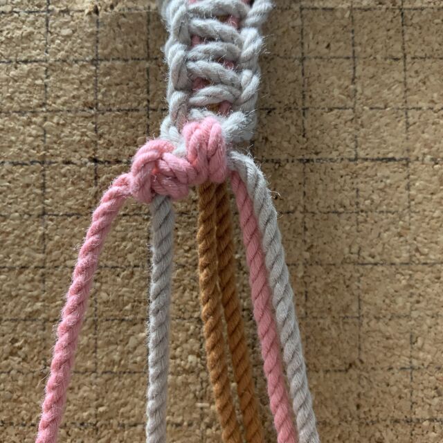 マクラメ編み　フラワー　ハンドストラップの当日の流れ・雰囲気の写真4枚目