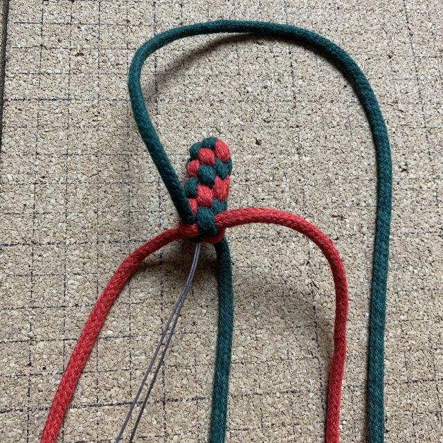 マクラメ編み　クリスマス　ガーランドの当日の流れ・雰囲気の写真5枚目