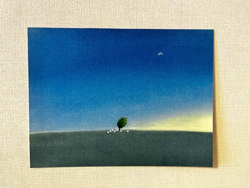 (葉祥明美術館公認)パステルと水彩で葉祥明さんの絵を描く講座「羊と草原」の当日の流れ・雰囲気の写真5枚目