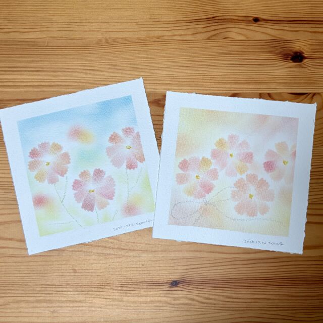 ＜季節のパステル＞パステルシャインアートで「紅葉」の絵を描こう！の当日の流れ・雰囲気の写真1枚目