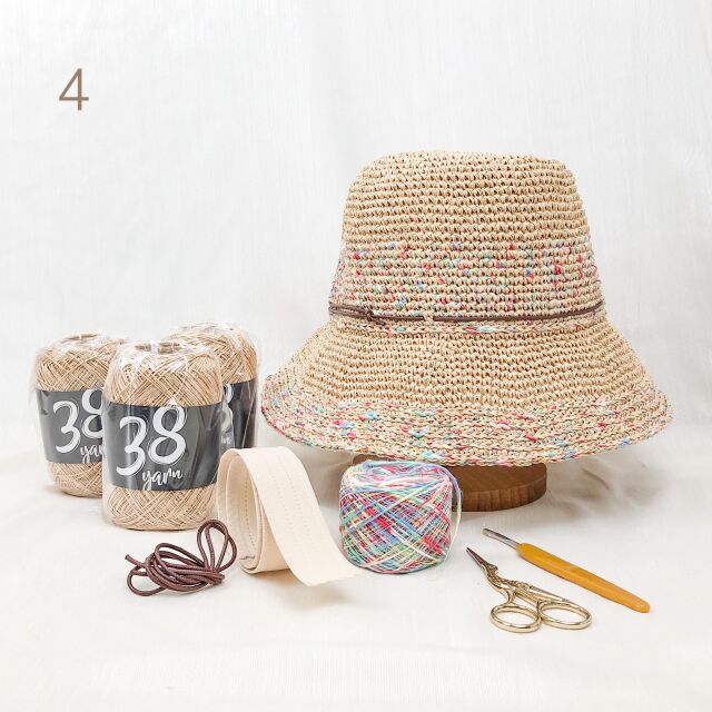 【オンライン】かぎ針で編む夏の帽子（初回）の当日の流れ・雰囲気の写真7枚目