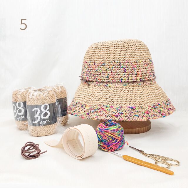 【オンライン】かぎ針で編む夏の帽子（初回）の当日の流れ・雰囲気の写真8枚目