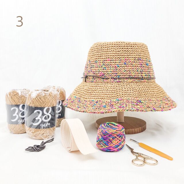 【オンライン】かぎ針で編む夏の帽子（初回）の当日の流れ・雰囲気の写真6枚目