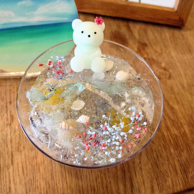 夏休みキッズ　アクアジェルパフェの当日の流れ・雰囲気の写真1枚目