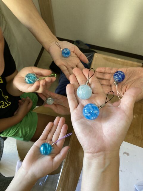 雲レジンを作ろう！/UVレジンの当日の流れ・雰囲気の写真3枚目