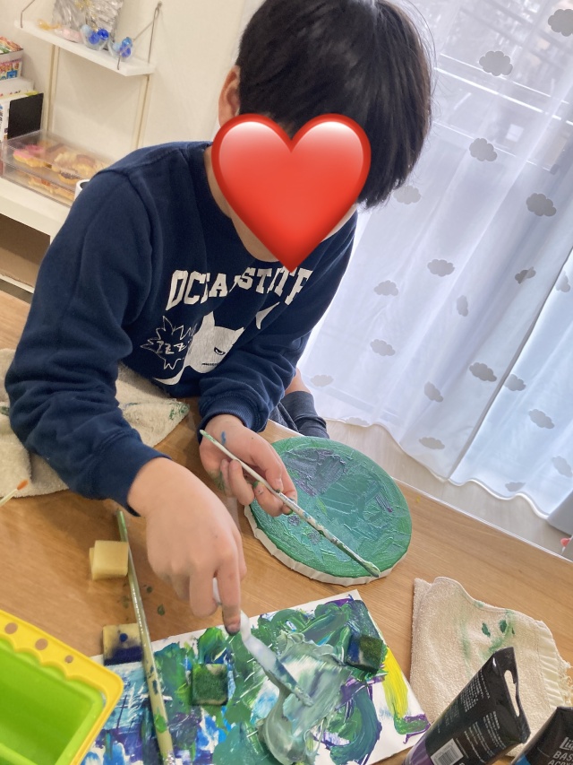 東京のキッズ・子供向けのワークショップ：絵画（睡蓮を描こう〈モネ風