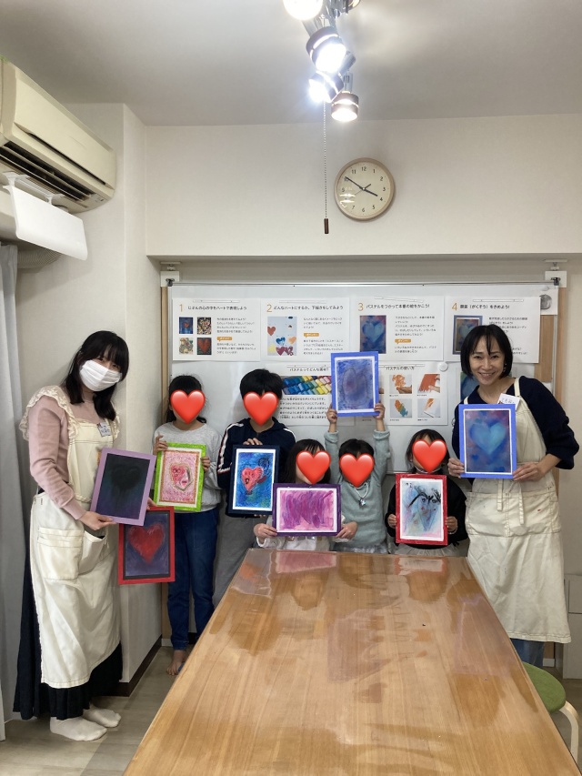 パステルでハートを描こう！の当日の流れ・雰囲気の写真3枚目