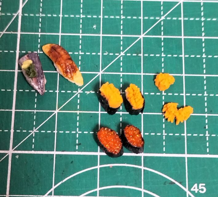 可愛いミニチュアフード体験教室 11月12月 お寿司作りの当日の流れ・雰囲気の写真2枚目
