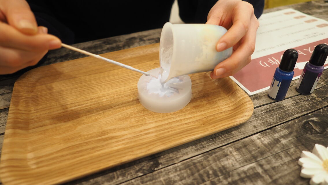 アロマストーン＆ブレンドアロマづくりの当日の流れ・雰囲気の写真2枚目