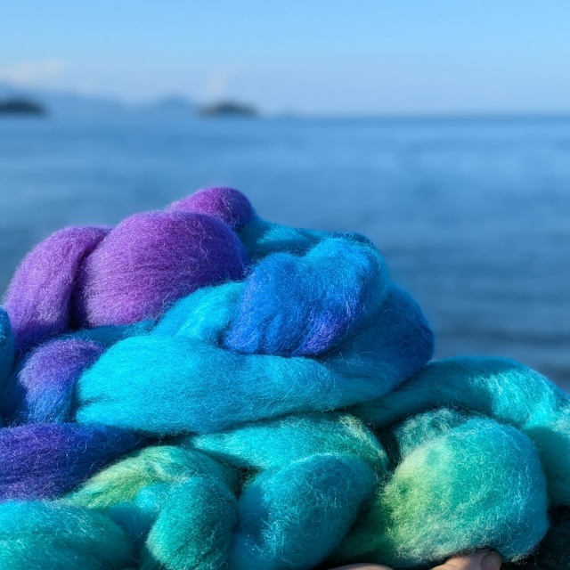 海色の糸紡ぎ　世界に1つだけの毛糸をつくる（材料費込み）の当日の流れ・雰囲気の写真1枚目