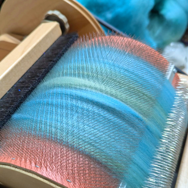 海色の糸紡ぎ　世界に1つだけの毛糸をつくる（材料費込み）の当日の流れ・雰囲気の写真2枚目