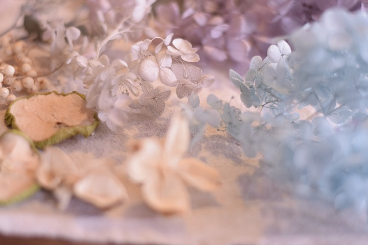 木芯を使用したアロマグラスキャンドル作りの当日の流れ・雰囲気の写真1枚目