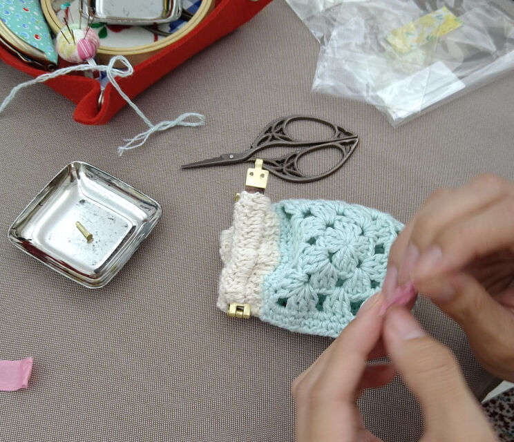 モチーフぱっくんポーチの当日の流れ・雰囲気の写真2枚目