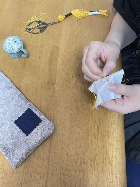 イニシャル刺繍ペットボトルの当日の流れ・雰囲気の写真2枚目