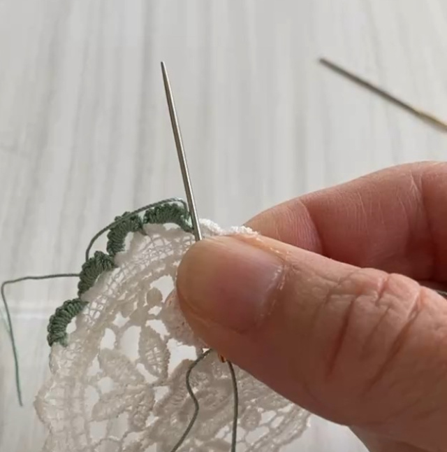 ショートニードルタティングのレース飾りの当日の流れ・雰囲気の写真3枚目