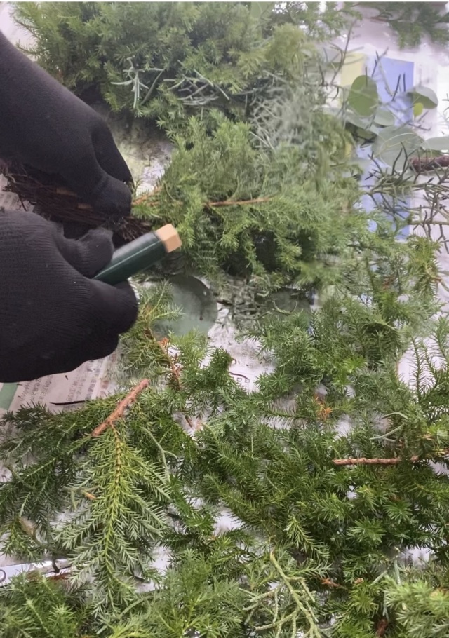 幸運のモチーフ馬蹄型クリスマスリース2025の当日の流れ・雰囲気の写真2枚目